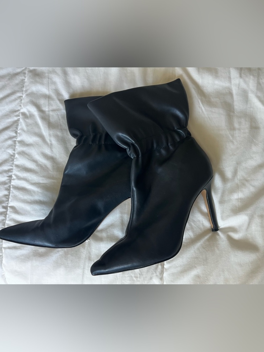 Express Women's Black Stiletto Ankle Boots